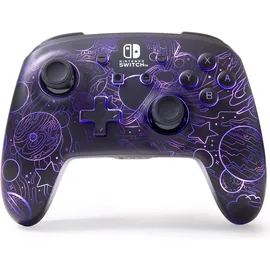 PowerA Lumectra Galactic Vortex Controller Schwarz Nintendo Switch