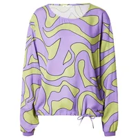 KEY LARGO Bluse 'WB CHANGE' - Lila,Hellgrün - M