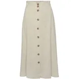 LASCANA Midirock Damen Beige 42