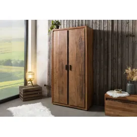 Wolf Möbel BARK Garderobenschrank 88x45x180 beige
