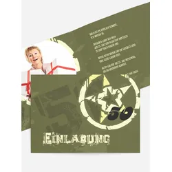 Einladungskarten Geburtstag selbst gestalten mit Spruch und Fotos im Onlinedesigner bei Meine-Kartenmanufaktur.de