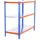 Simonrack Metallregal Blau Orange Galvanisiert Robust