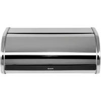 Brabantia Roll Top Bread Bin steel glossy