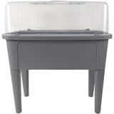 Hti-Living Nessa Hochbeet 100 x 50 x 80 cm Grau