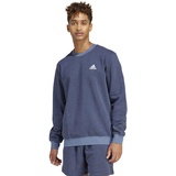 adidas Men's Seasonal Essentials Mélange Sweater Sweatshirt, Legend Ink Mel, M