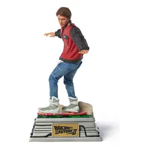 SF Studios Iron Studios Back to the Future Marty McFly Hoverboard 1/10 Scale Statue Standard