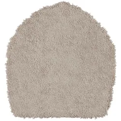 Badematte, beige, WC-Deckelbezug (47cm x 50cm),, Badematten