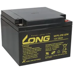 Kung Long WPL26-12N Pb Blei Akku 12V 26Ah longlife