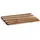 Zeller Schneidebrett-Set Holz 1 40 x 29 x 1,5 cm Beige