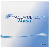Acuvue Moist for Astigmatism Tageslinsen weich, 90 Stück & BC 8.5 mm / DIA 14.5 / CYL -0.75, Achse 10 / -4.25 dpt, zyl ax, Torische Kontaktlinse