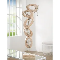 GILDE Dekofigur »Skulptur Climb« GILDE naturfarben
