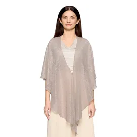 Vera Mont Cape im Glitzer-Look Rosé/Silver | Gr.: onesize