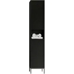 Hochschrank BIRMINGHAM - schwarz