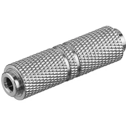 Klinken Adapter Metall 3,5mm Stereo Klinkenkupplung - 3,5mm Stereo Klinkenkupplung