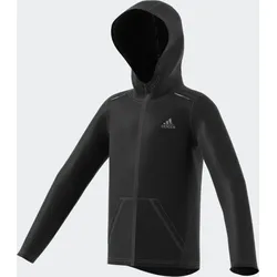 adidas B HIIT ZIP HOOD Kinder Fitness Kapuzensweat-Jacke schwarz - 140