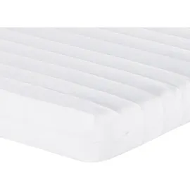 vidaXL Schaumstoffmatratze Weiß 180x200 cm 7-Zonen Härtegrad 20 ILD