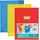 Oxford 3 Stück Heftschoner Strong Line 24 x 32 cm PVC transparent 15/100 verschiedene Farben