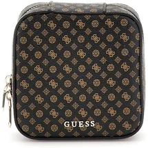 GUESS Schmuckschatulle Cube Jewelery Case Mocha Logo Multi