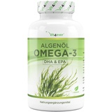 vit4ever Algenöl Omega-3 Vegan, 90 Kapseln