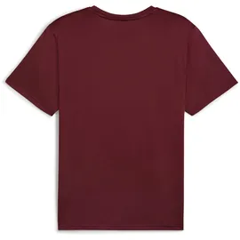 Puma Tad Essentials Solid Small Cat Trainingsshirt ruby shimmer S