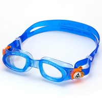 Aqua Sphere Moby Kid Schwimbrillen Blue Orange Lens Clear XS
