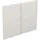 SKANHOLZ Seitenwand Rhombus 230 cm 160 cm weiß