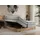 MKS Boxspringbett 160 x 200 cm H4 Hellgrau