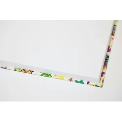 ADINA Notizbuch A4 blanko Leguan fester Deckel