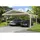SKANHOLZ Westerwald Doppelcarport 5,70 x 6,48 m unbehandelt beige inkl. Pfostenanker