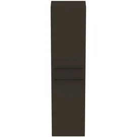 Ideal Standard i.life A Hochschrank 40 x 30 x 160 cm Carbongrau Glas/Holz/Spanplatte