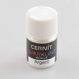 Cernit Pigmentpulver 5g Modelliermasse Silber