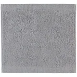 Seiflappen 30 x 30 cm platin