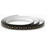 RGB LED-Streifen WS2812B Individuell adressierbarer Flexibler schwarzer PCB Dream Color Strip IP65 Wasserdichtes DIY-Projekt mit Steuerung (DC 5V) , für TV, Party, Weihnachten usw. (1m, 60 LED/m)
