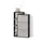 livinity® Ortello 80 x 128,3 x 24,2 cm mit 3 Schubladen grau / grau