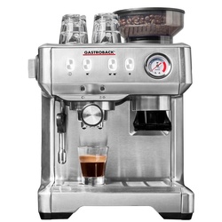 Gastroback Espressomaschine 42619 Design Espresso Advanced Barista silberfarben