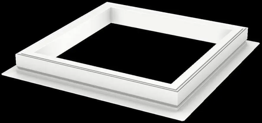 VELUX Adapterkranz 15 cm mit Flansch f.CFU/CVU ZCU  200100 0015 Basiserhöhung