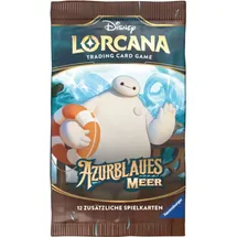 Ravensburger Disney Lorcana Trading Card Game: Azurblaues Meer - Booster (Deutsch)
