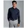 TRIGEMA Poloshirt "TRIGEMA Business-Hemd aus DELUXE-Single-Jersey", Herren, Gr. XL, blau (navy), Single Jersey, 100% Baumwolle, lang, ohne Ausschnitt, Shirts