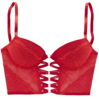 LASCANA Corsage Damen rot Gr.80 Cup C