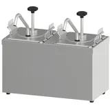 Saucen- und Sahnespender mit 2 GN 1/6 Behaltern h110_140