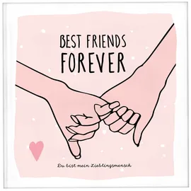 NOVA MD Best Friends Forever - das Erinnerungsalbum für die beste Freundin zum Ausfüllen | Freundebuch für Mädchen und Erwachsene | Erinnerungsbuch beste Freu