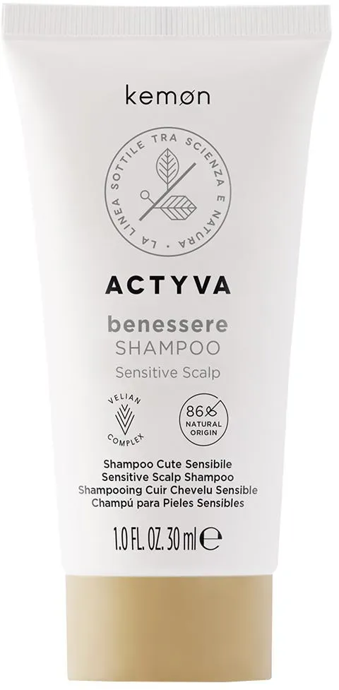 kemon Actyva Benessere Shampoo Velian 30 ml