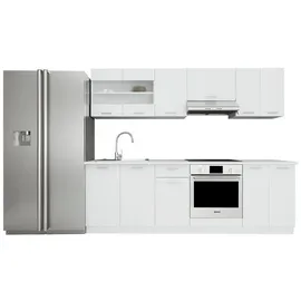 VCM Küchenzeile Esilo 240 cm braun