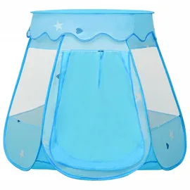 vidaXL Kinder-Spielzelt mit 250 Bällen Blau 102x102x82 cm