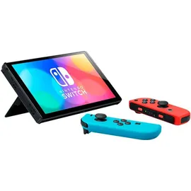 Nintendo Switch OLED-Modell neon-blau/neon-rot