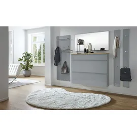 Möbel Kraft VORTINA 120 x 102 x 31 cm grau / grau