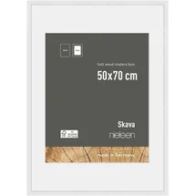 Nielsen Skava Bilderrahmen Holz weiß 50x70 cm 1 St.