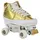 CHAYA Kismet Barbiepatin Rollschuhe - Gold - EU 40