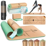 Kesser KESSER® Yogamatte Fitnessmatte, 182 x 62
