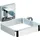 Wenko Haartrocknerhalter Quadro Edelstahl
